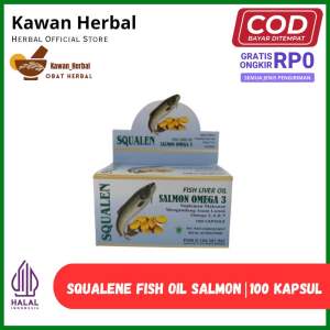 Omega Squalen-minyak ikan- 100% Original Meningkatkan Kecerdasan anak Vitalitas& Daya tahan Tubuh