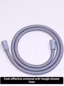 1 x Shower Hose 1.5/2.0 Meter Bathroom Nylon High Pressure Smooth Shower Hose Flexible Handheld Anti Winding GI/2 Universal Pipe Tube