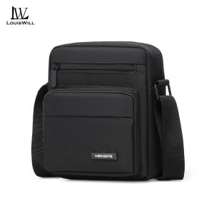 LouisWill Men Bags Men Shoulder Bag Messenger Travel Bag Waterproof Business Bag Large Capacity Bag Lightweight Casual Bag Fashion Sport Crossbody Bag for Student Teenager