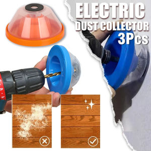 【XZsunflower 】3Pcs Household Electric Hammer Drilling Dust Cover Electric Drill Drilling Dust Cover Impact Drill Dust Stopper Dust Collector Tool