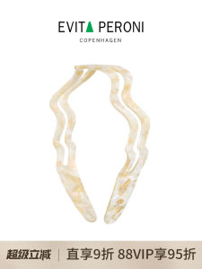 Evita Peroni Womens New Wave Hairband Stylish Versatile Fashionable Hair Accessories Fresh out Original Design Summer 2024
