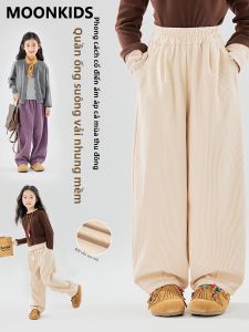 Moonkids | Quần Lửng Bố Dài Cho Bé Gái
