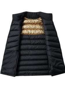 Mens Thickened Cotton down Vest Casual Large Size Shoulder Pad Jacket Versatile Outerwear Fashionable Urban Style Winter Coat