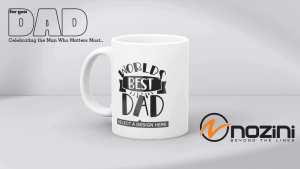 For You Dad – Dual-Sided Tribute Frosted Mug | Personalized Photo & Message Gift