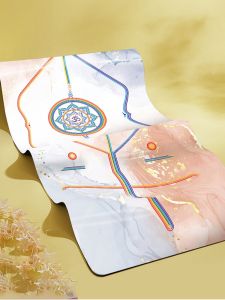 Widened Rubber Yoga Mat Special Mat for Yoga Studio For Home Fitness Anti-Slip Sweat-Absorbent Environmental-Friendly Logo Custom Color Printing Mat