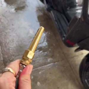 หัวพ่นยาทองเหลือง หัวพ่นยาทรงลูกกระสุนใหญ่