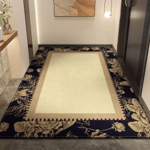 Thảm Trải Sàn Sang Trọng VIKAMA Thảm Polyester Được Làm Bằng Máy Để Trang Trí Nhà Cửa Chống Thấm Nước Chống Phai Màu Thủ Công Làm Thủ Công Cho Phòng Khách Phòng Ăn Phòng Ngủ