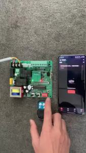 Sliding Gate Motor Control Board with WiFi Tuya Smart App 220V Door Opener Board Anti-Interference Timing Protection
