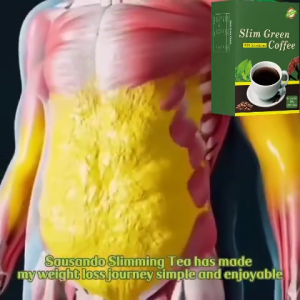 （Buy 2 Free 1 ）Slimming Green coffee 0 Sugar 0 Fat Burning Weight Loss coffee