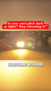 LED Solar Light Outdoor 30000W IP67 Waterproof Flood Lights Warm White Lampu Solar with Solar Panel Intelligent Light Control Garden Lights with Remote Control for Gardens Courtyards Streets