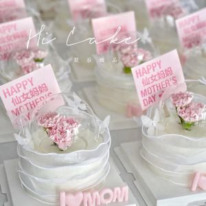 Goddess Mothers Day Cake Decoration Power Strip Fairy Ladieswear Plugin Carnation Flower Butterfly Birthday Cake Insertion