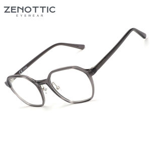 ZENOTTIC Square Acetate Glasses Frame For Women Men Fit Detail For A Polished Appearance Durable And Light For All Day Wear