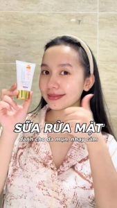 Sữa rửa mặt Lymina giúp làm sạch da hỗ trợ làm sáng da