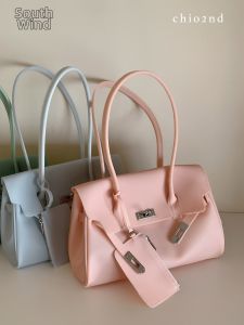 CHIO‘2ND | Peach Color New Summer Hand Tote and Shoulder Bag