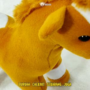 Boneka kuda mainan anak cowok kualitas premium cocok untuk kado ulang tahun-istana boneka
