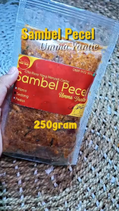 Sambal Pecel 250 Gram Sangrai Tanpa Minyak Khas Madiun Lezat Home Made Halal Dapur Umma Yantie