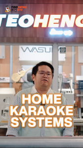 [SG] Teo Heng WASUKA Classic Snow and Midnight Series Cinematic Home Karaoke Package