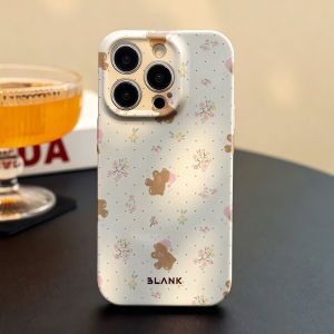 Teddy Bloom Naps For iPhone 17 16 15 14 13 12 Pro Max Slim Shockproof Cover for iPhone Air Case Blank