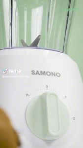 SAMONO SW BL350B Blender 2 in 1 + Dry Mill 17L Low Watt Multifungsi