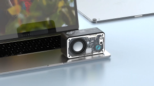 Mini Bluetooth 5.3 Wireless Speaker with Multi-Function Surround Sound and Lighting Function