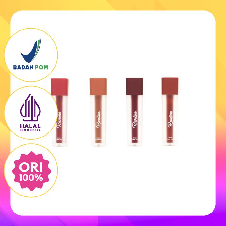REVELINE Plump Tint with Stain Formula Lip Liptint Liptint waterproof Liptint korea