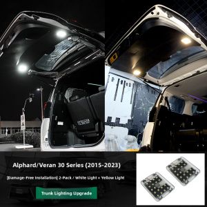 Alphard 30 Series Tailgate Lighting Lamp 24 Styles Vellfire 20 Rear Boot Lamp Car Accessories Atmosphere Light Decoration Light
