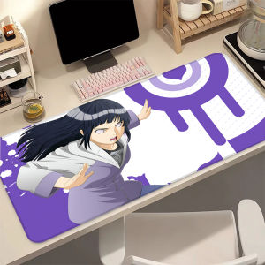 Bandai | XXL Naruto H-Hyuga Hinata Anime Miếng Lót Chuột Kawaii Cô Gái Gợi Cảm Chống Trơn Trượt Để Bàn Thảm Cao Su Bàn Phím Laptop Thảm Chơi Game Và Văn Phòng