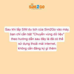 SIM du lịch Singapore - 4 đến 30 ngày - Tặng kèm que chọc SIM - SIM chưa kích hoạt - SIM2GO