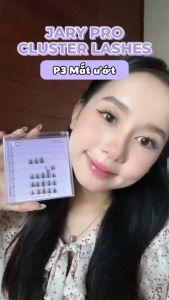 Lông Mi Cụm JARY Pro Cluster Lashes Có Sẵn Keo Tiện Lợi Mỏng Nhẹ Hộp Nhựa 6 Hàng
