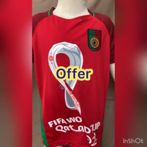 JERSEY BUDAK WORLD CUP 2022 QATAR JERSEY JERSEY PORTUGAL BAJU BOLA SIZE 2-14 FOOTBAL JERSEY  T-SHIRT BUDAK