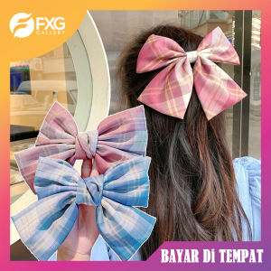 FXG Jepit Rambut Pita Lucu Cantik Wanita Korea Jepitan Fashion Cocok Untuk Anak & Dewasa KCR07