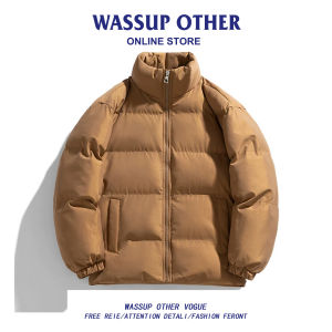 Autumn Winter Quilted Down Cotton Coat Male
