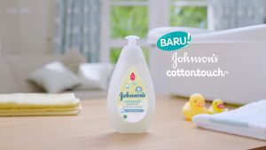 JOHNSONS CottonTouch Top-to-Toe Hair & Body Baby Bath - Sabun Bayi 2in1 500ml