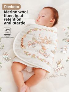 Domicoco | Wool Baby Swaddle Sleeping Bag
