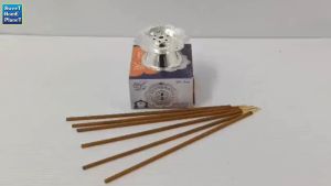 Agarbatti Stand Silver Glow Silver Incense Stick Holder Dhoop