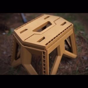 2 Saiz Kerusi Bangku Lipat/Mini Camping Chair Foldable Stool Chair Military Style Portable Stool Plastic Outdoor Fishing Kerusi bangku Lipat/折疊椅子