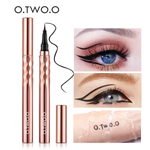 O.TWO.O Black Slim Line Eyeliner Pencil Easy To Draw Waterproof Eye Liner Pen Long Lasting Quick Dry Liquid Eyeliners