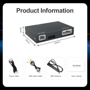 Wireless Carplay/Android Auto Adapter with Entune2.0 &Touch2 2014-2019 For Toyota Tundra/Highlander/RAV4/Tacoma/Camry/Corolla
