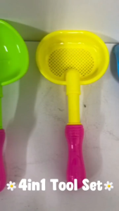 ✨READY STOCK✨ Beach Shovel Sand Scraper Playing Tools Digging Sand Plastic Shovel Kids Toys 海边玩耍必备工具套装