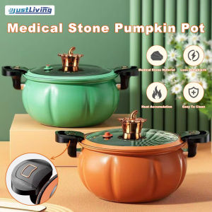 JustLiving 8L Non-stick Pressure Cooker Multifunctional Micro pressure cooker household Rice Pumpkin Pot Family Use soup pot
