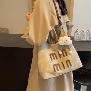 Túi xách nữ đeo vai đeo chéo túi tote thời trang công sở hoạ tiết MinMin phong cách trẻ trung thanh lịch TTS68 008