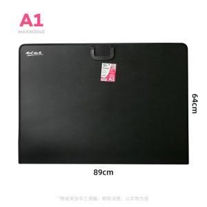 Mengmaitai A1 A2 A3 Artwork Bags Waterproof Zip Handle Drawing Storage Bags PVC Document And Art Supplies Storage Pouch