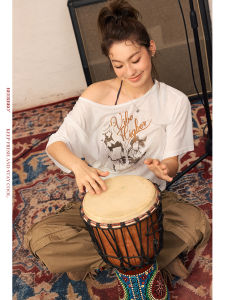 Áo Thun In Hình Dáng Suông Ôm Eo Kiểu Hơi Mỏng Quây