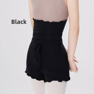aiwuge | High-Waist Foldable Dance Shorts Practice Wear