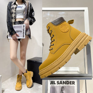 COD British style boots women 2023 autumn casual retro short boots ins trendy shoes versatile couple models men Martin boots women Model baru dengan penghantaran bebas