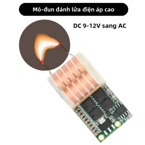 Mô-đun Điều Chỉnh Điện Áp Tần Số Cao DC 9-12V Sang AC 20KV Mạch Điều Khiển 12V Cho Bộ Tăng Áp Đánh Lửa Hồ Quang Cao Áp