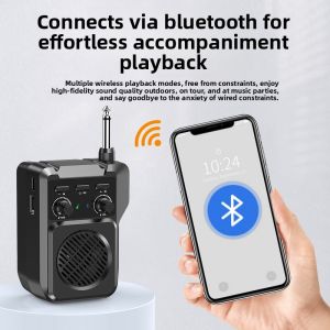 Haomuren | Mini Bluetooth Portable Guitar Amplifier and Effects Processor