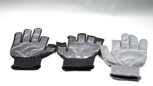 5Pair Construction Working Gloves Thick Rubber Industrial Gloves with Enhanced Grip for Construction