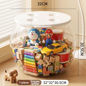 DOCOXO | Transparent Thickened Storage Stool