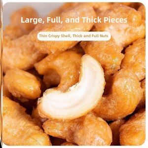 Salted Jumbo Cashews with Skin 500g